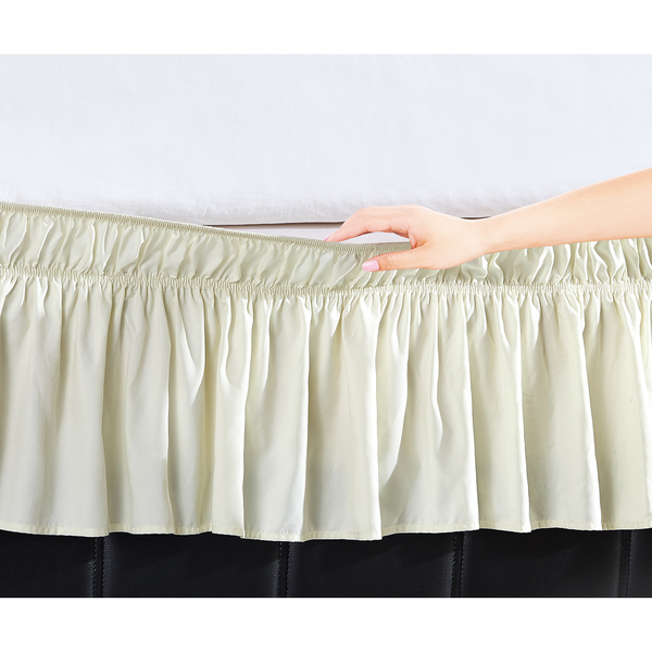tailored bed skirt queen 16 drop